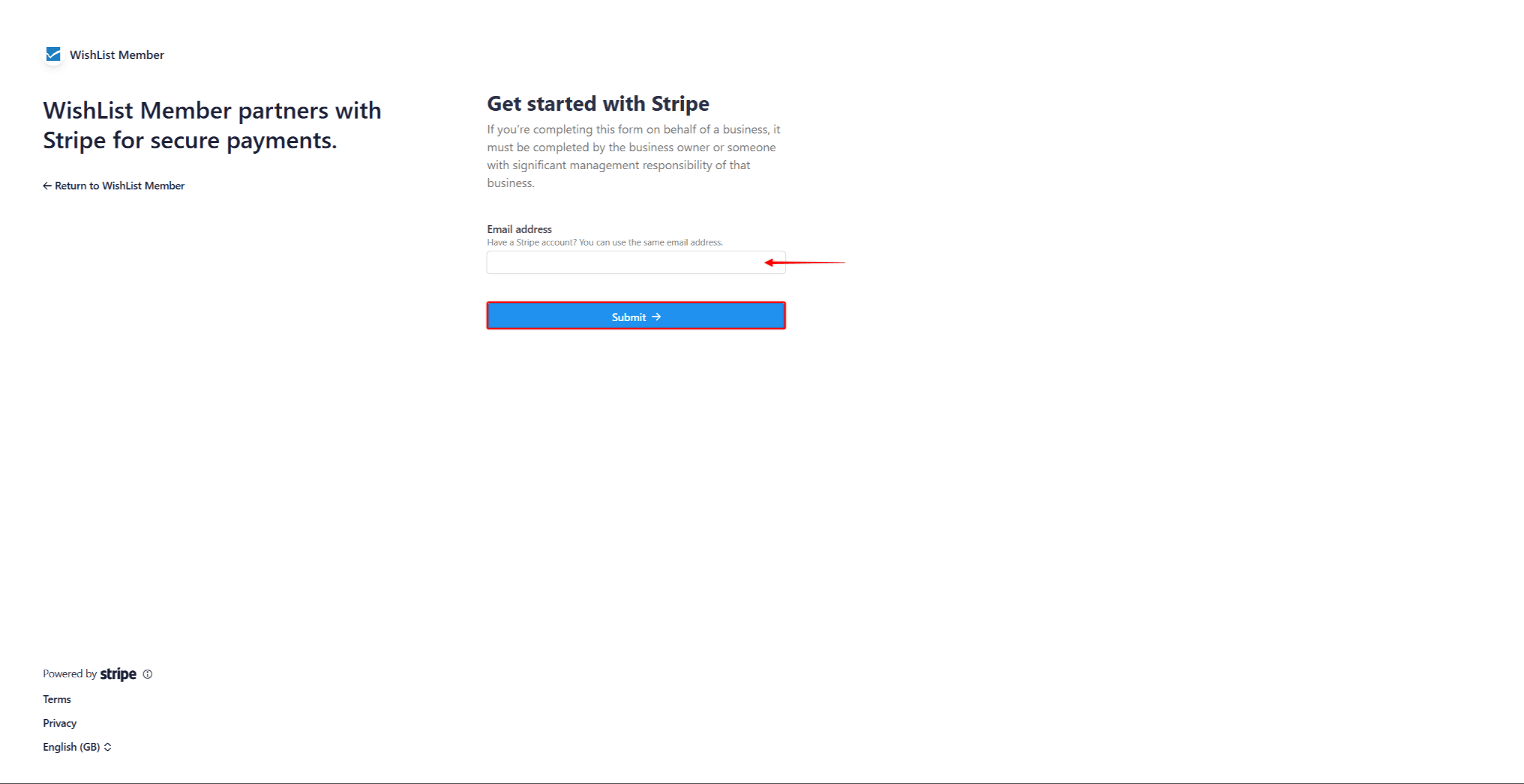 Stripe Account Login