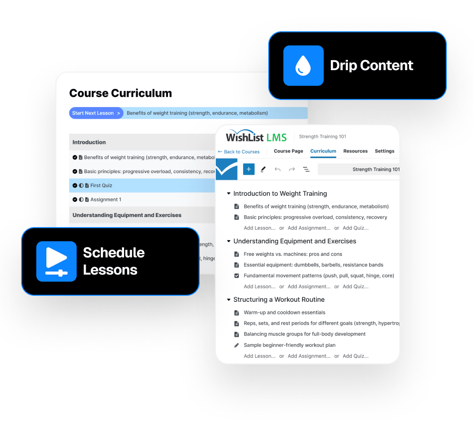 Let Your Course Roll Out Automatically After Launch Day