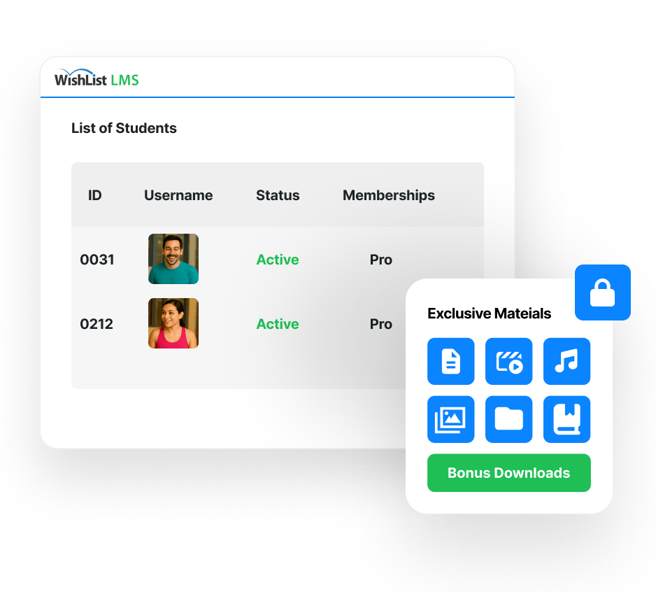 Protect Premium Downloads and materials