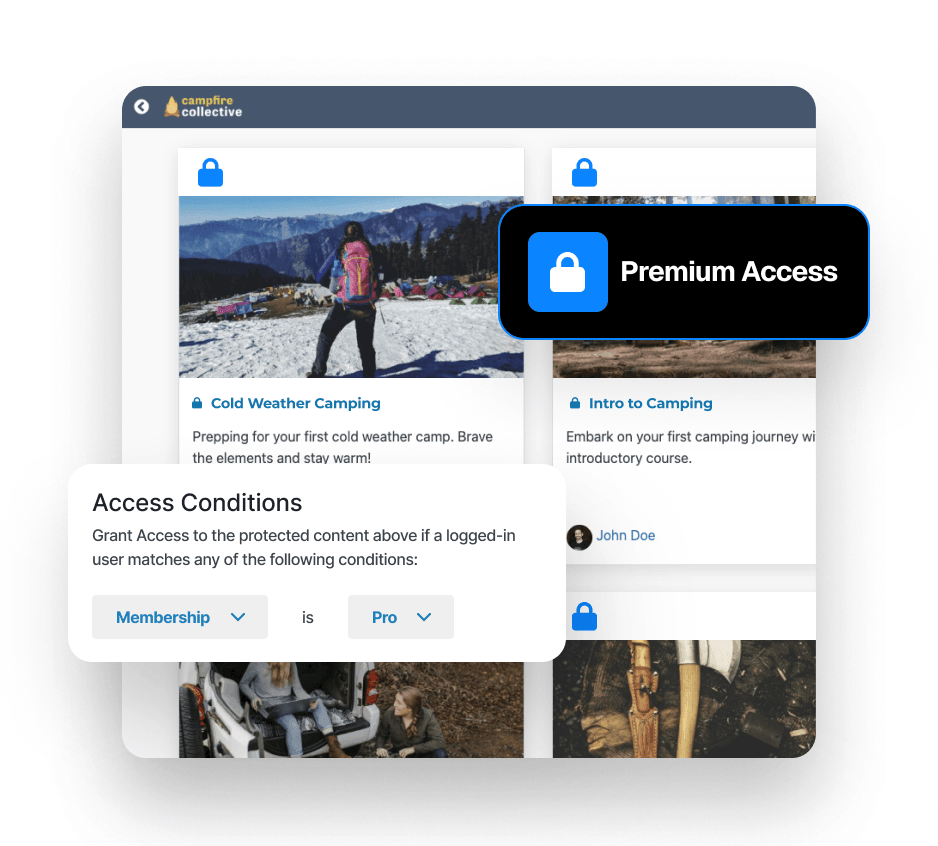 Separate Your Freemium and Premium Course Content