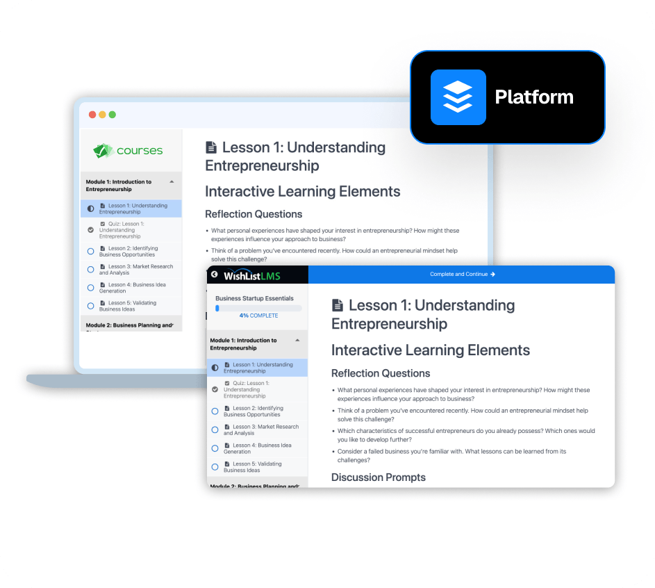 Start With a Course Platform That’s Already Built